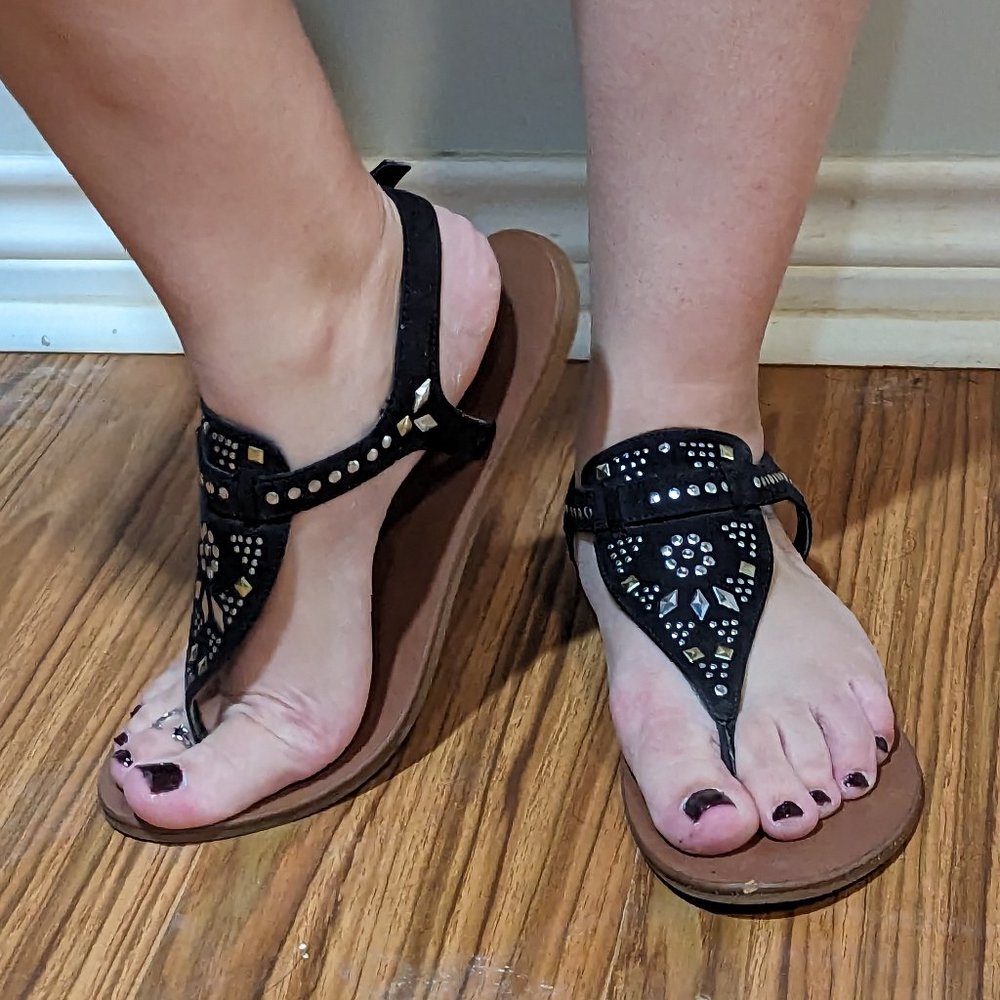 Mossimo Beaded Flats SZ. 8